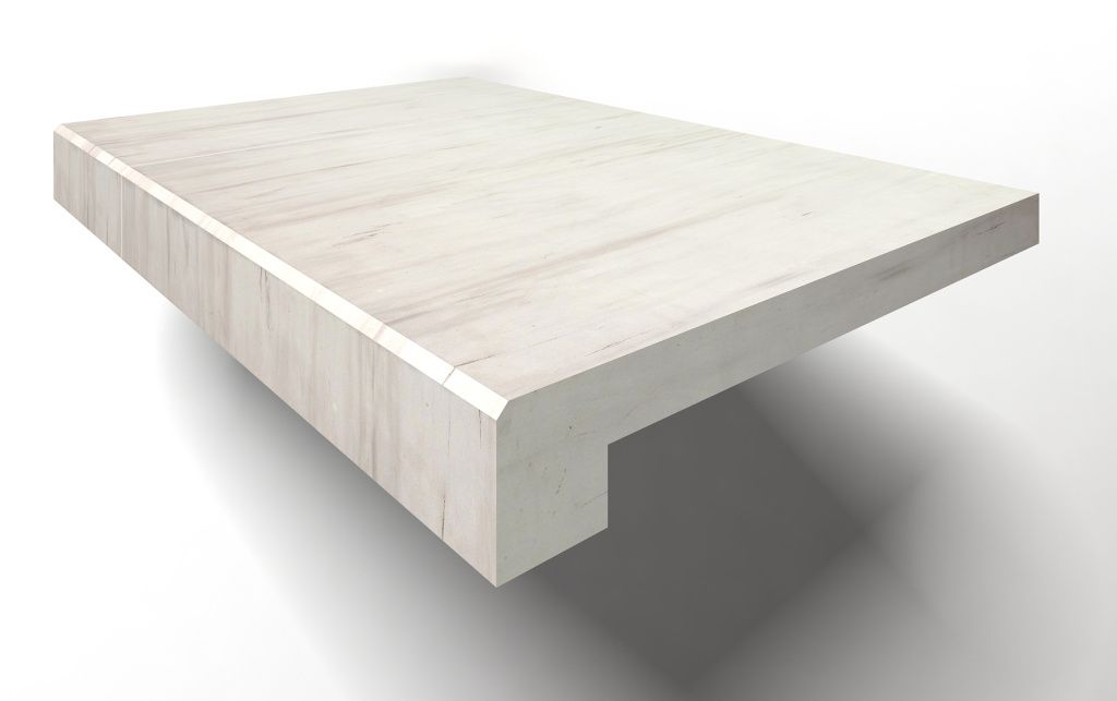 Мрамор Stairs Diana White Solid Mb003 30x100