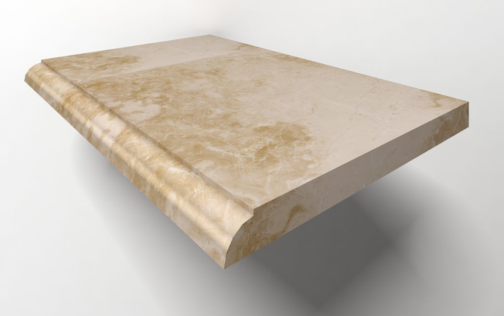 Мрамор Stairs Latte Solid Mb009 30x100