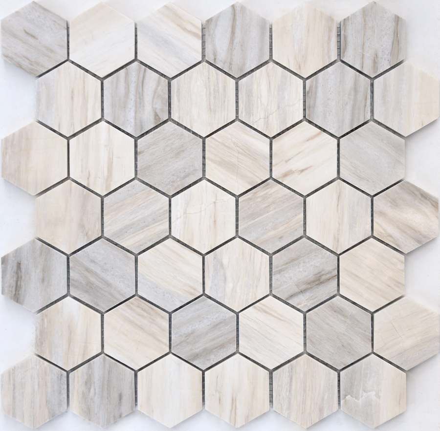  Pietrine Hexagonal Nuvola Rosato Pol Hex 2.3х4 28.9x29.2