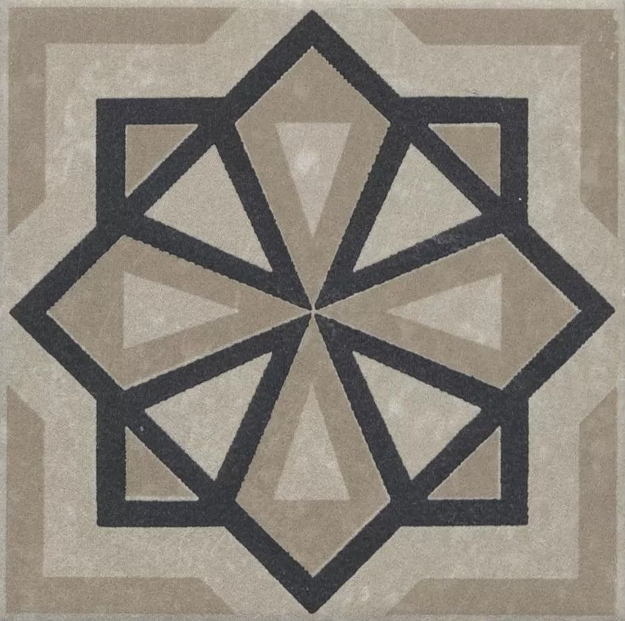  Касабланка Серый Светлый Матовый 9.8x9.8