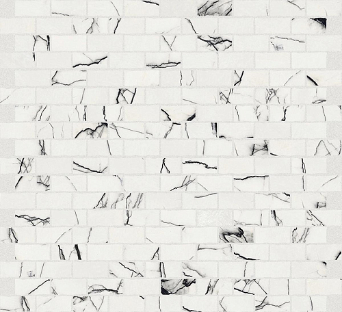 B&W Marble Marble Breach Mat 6 Mm Mos  Керамогранит 30x30