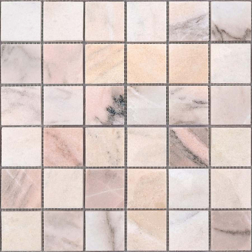 Pietrine Rosa Salmone Pol 4.8х4.8  Керамическая плитка 30.5x30.5
