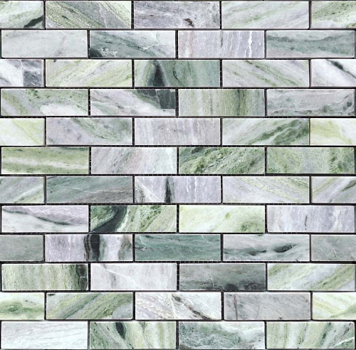 Pietrine Onice Verde Oliva Pol 2.3х7.3  Керамическая плитка 29.8x29.8