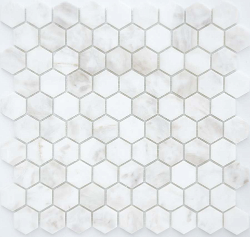 Pietrine Hexagonal Dolomiti Bianco Mat Hex 1.8х3  Керамическая плитка 28.5x30.5