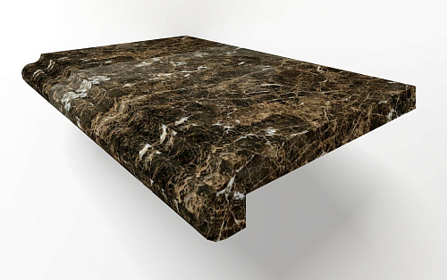 Stairs Emperador Dark Solid Mb005  Мрамор 30x100