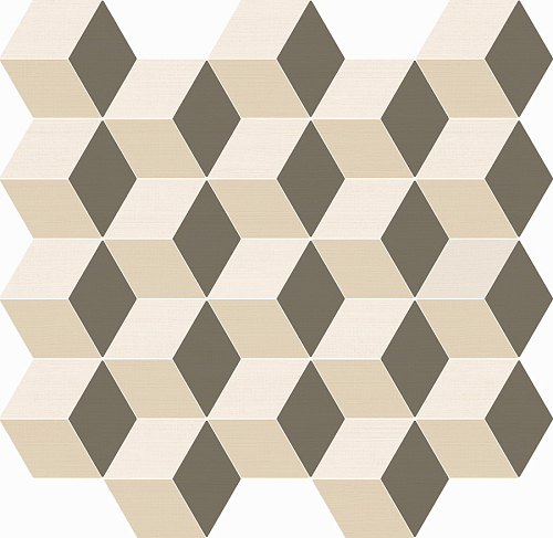 Элемент Silk Mosaico Cube Warm  Керамическая плитка 30.5x33