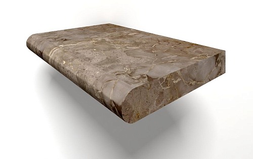 Stairs Desert Grey Solid Mb002 MB002-GREY  Мрамор 30x100