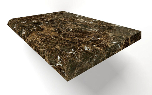 Stairs Emperador Dark Solid Mb008  Мрамор 30x100