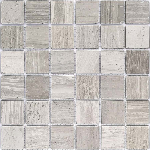 Pietrine Travertino Silver Mat 4.8х4.8  Керамическая плитка 30.5x30.5