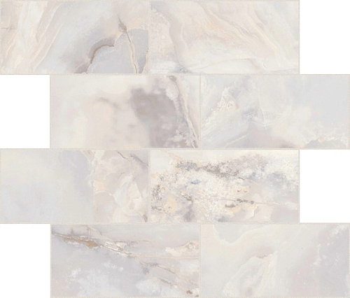 Onyx and More White Onyx Satin 6mm Muretto  Керамогранит 30x30