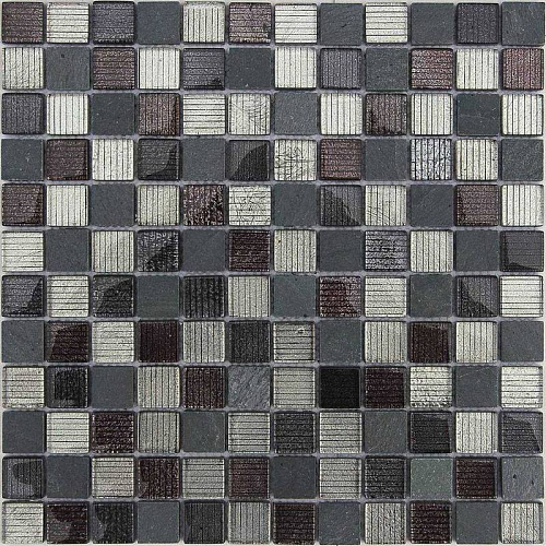 Naturelle Alcantara Nero 2.3х2.3  Керамическая плитка 29.8x29.8
