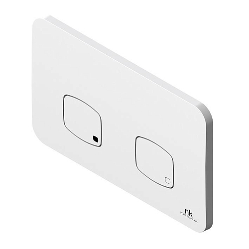  Инсталляции Concept Двойная Кнопка Спуска, Белая 1x25.4