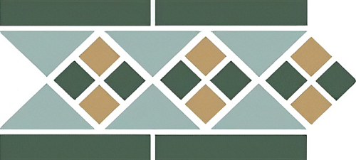 Octagon New Border Lisbon With 1 Strip (Tr13 Dots 18+03 Strips 18)  Керамическая плитка 15x28
