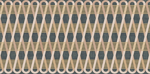 Wide & Style Mini Vol 2 Overlap Nat Rett  Керамогранит 60x120