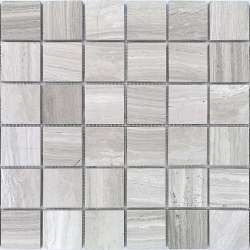 Pietrine Travertino Silver Pol 4.8х4.8  Керамическая плитка 30.5x30.5