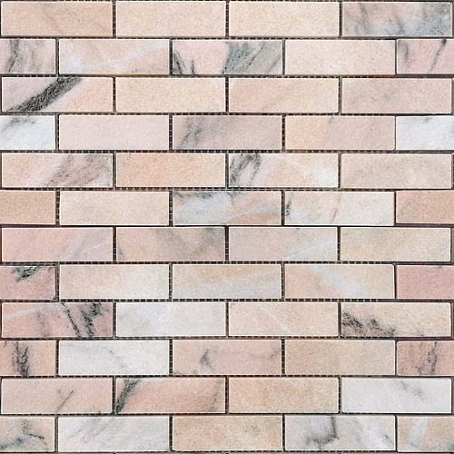 Pietrine Rosa Salmone Pol 2.3х7.3  Керамическая плитка 29.8x29.8