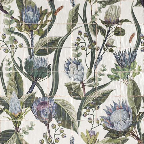 Livorno Mural Protea (Комплект Из 36шт)  Керамическая плитка 120x120