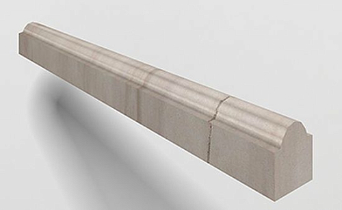 Moldings 06 Молдинг Diana White PJG-YXXT006-AEBS  Мрамор 2.5x120