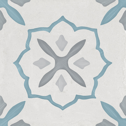Sirocco Blue Cross  Керамогранит 22.3x22.3