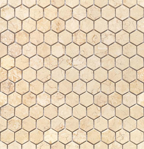 Pietrine Hexagonal Botticino Mat Hex 1.8х3  Керамическая плитка 28.5x30.5