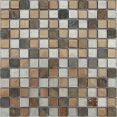Naturelle Alcantara Ruggine 2.3х2.3  Керамическая плитка 29.8x29.8
