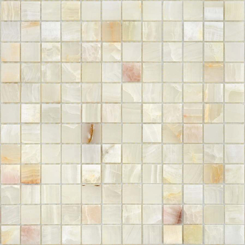 Pietrine Onice Jade Bianco Pol 2.3х2.3  Керамическая плитка 29.8x29.8