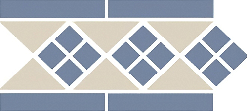 Octagon Border Lisbon With 1 Strip (Tr16 Dots 11 Strips 11)  Керамическая плитка 15x28