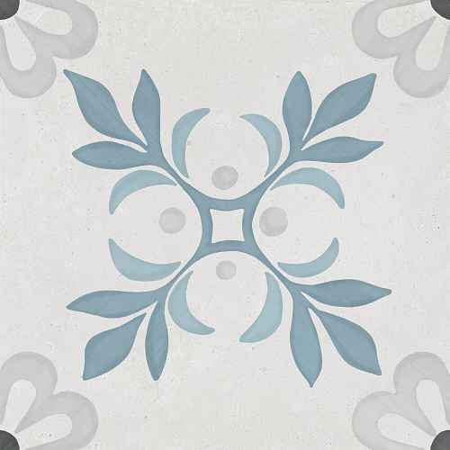 Sirocco Blue Garden  Керамогранит 22.3x22.3