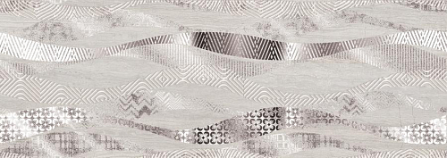 Trevi Decor Grey Onda  Керамическая плитка 25.1x70.9