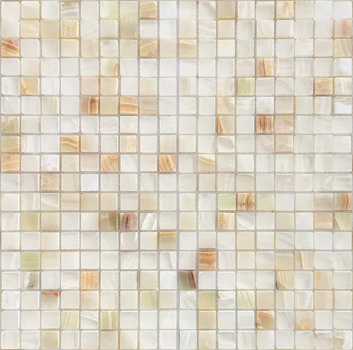 Pietrine Onice Jade Bianco Pol 1.5х1.5  Керамическая плитка 30.5x30.5