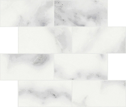 Les Origines De Rex Blanc Glossy 6mm Muretto  Керамогранит 30x30