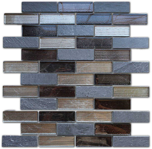 Naturelle Alcantara Nero 2.3х7.3  Керамическая плитка 26x29.8