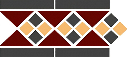 Octagon New Border Lisbon With 1 Strip (Tr20 Dots 14+21 Strips 14)  Керамическая плитка 15x28