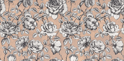 Wide & Style Mini Mini Roses Rett  Керамическая плитка 60x120