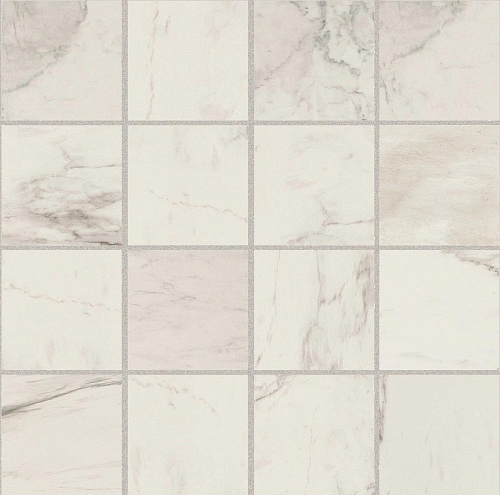 Stones & More 2.0 Calacatta Glossy 6 Mm Mos 7.5X7.5  Керамогранит 30x30