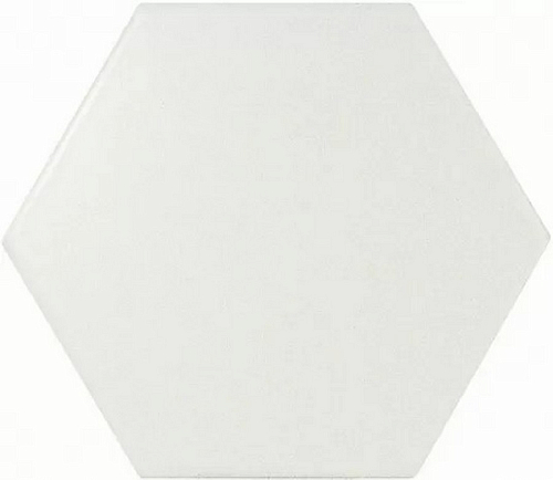 Scale Alhambra Hexagon White Matt Hx  Керамическая плитка 10.7x12.4