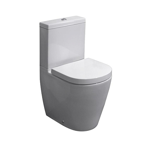  Acro Compact Комплект Из Напольного Унитаза С Бачком, Нижний Левый Подвод Воды 37x60