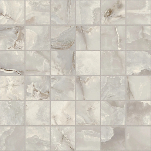 Onyx and More Silver Onyx Satin Mosaico  Керамогранит 30x30