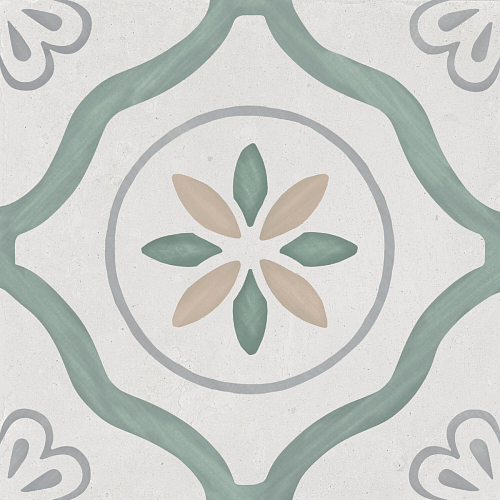 Sirocco Green Petals  Керамогранит 22.3x22.3