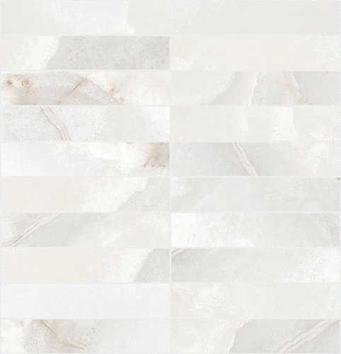 Reves De Rex Perle Glossy Mosaico 3x15  Керамогранит 30x30
