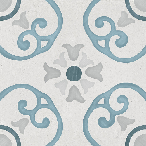 Sirocco Blue Dhalia  Керамогранит 22.3x22.3