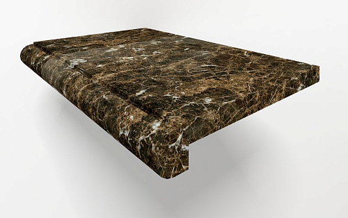 Stairs Emperador Dark Solid Mb001  Мрамор 30x100