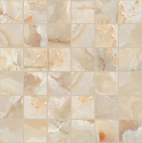 Onyx and More Golden Onyx Satin Mosaico  Керамогранит 30x30
