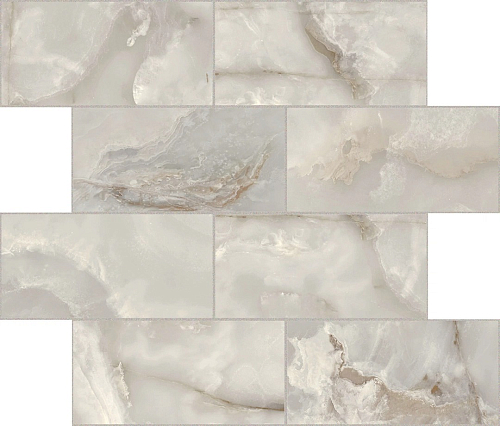 Onyx and More Silver Onyx Satin 6mm Muretto  Керамогранит 30x30