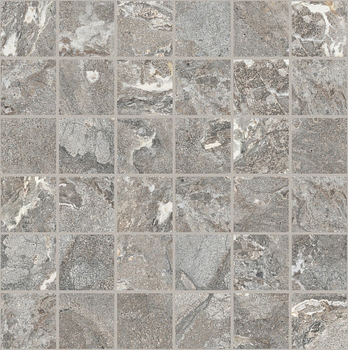 Onyx and More Silver Porphyry Strutturato Mosaico  Керамогранит 30x30